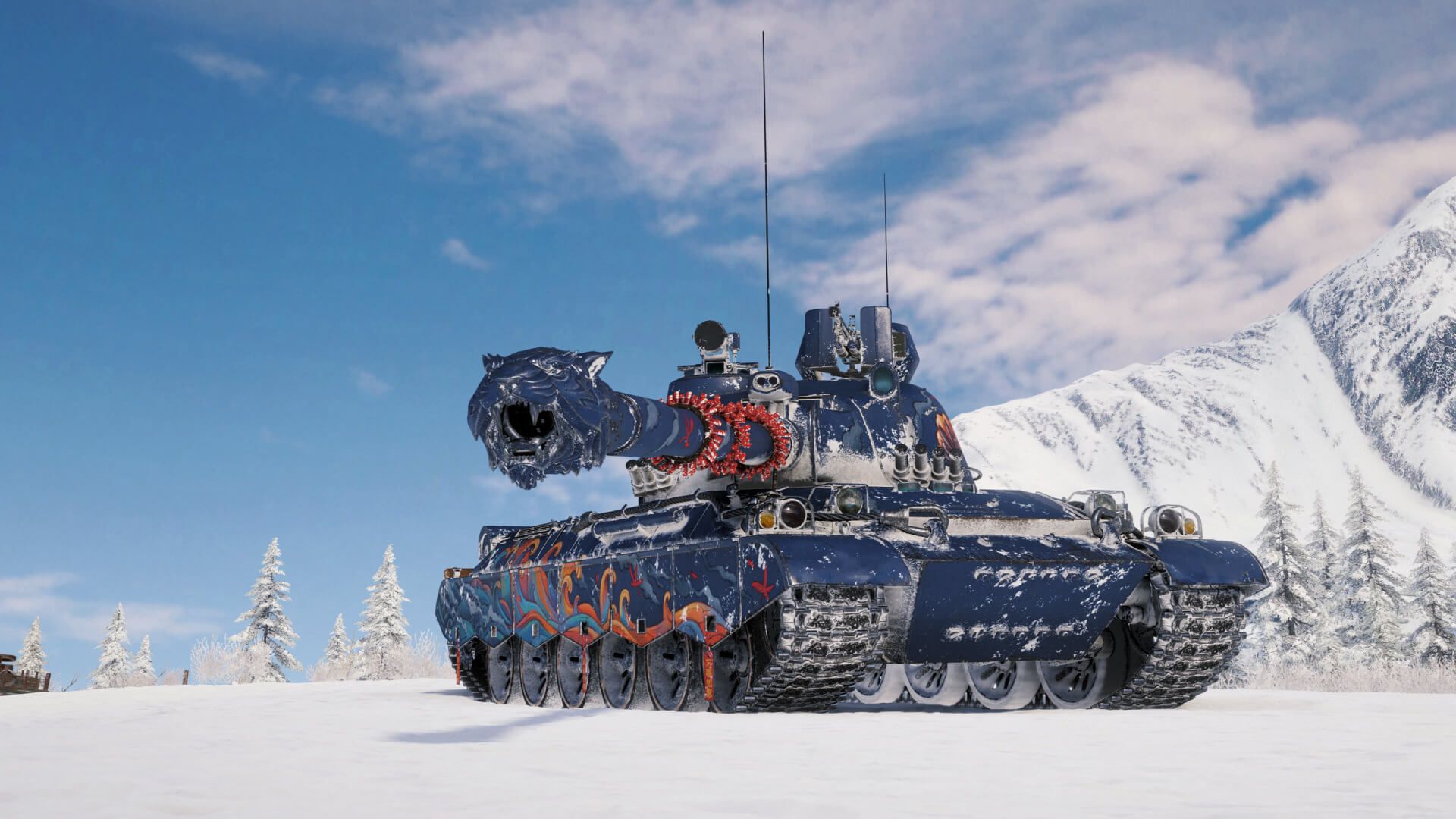 3D-стиль «Коготь тигра» для WZ-114