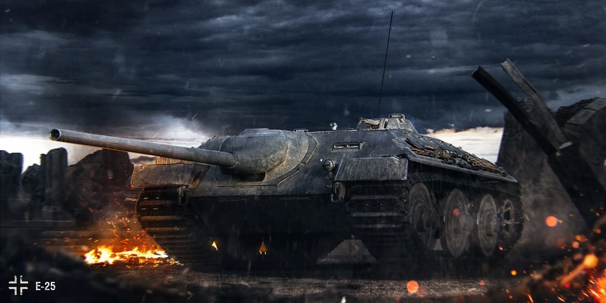 Купить Премиум Танк E 25 для Мир Танков