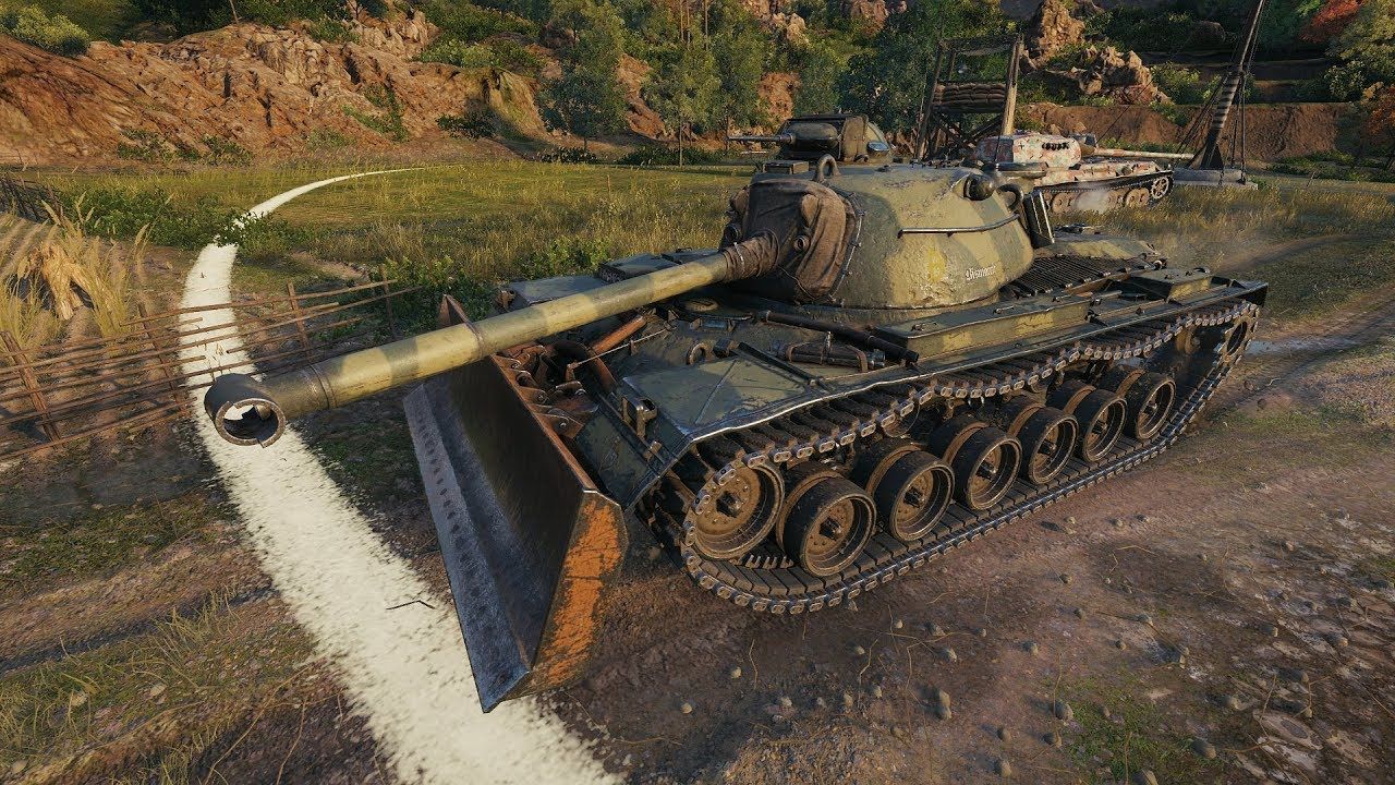 Купить Премиум Танк M48A2 Raumpanzer для Мир Танков