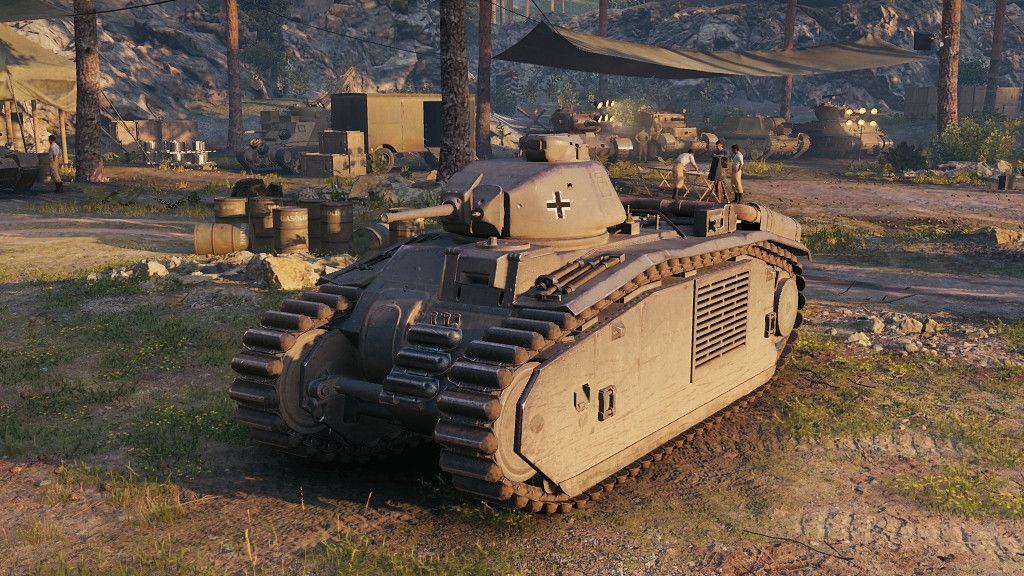 Купить Премиум Танк Pz.Kpfw. B2 740 (f) для Мир Танков