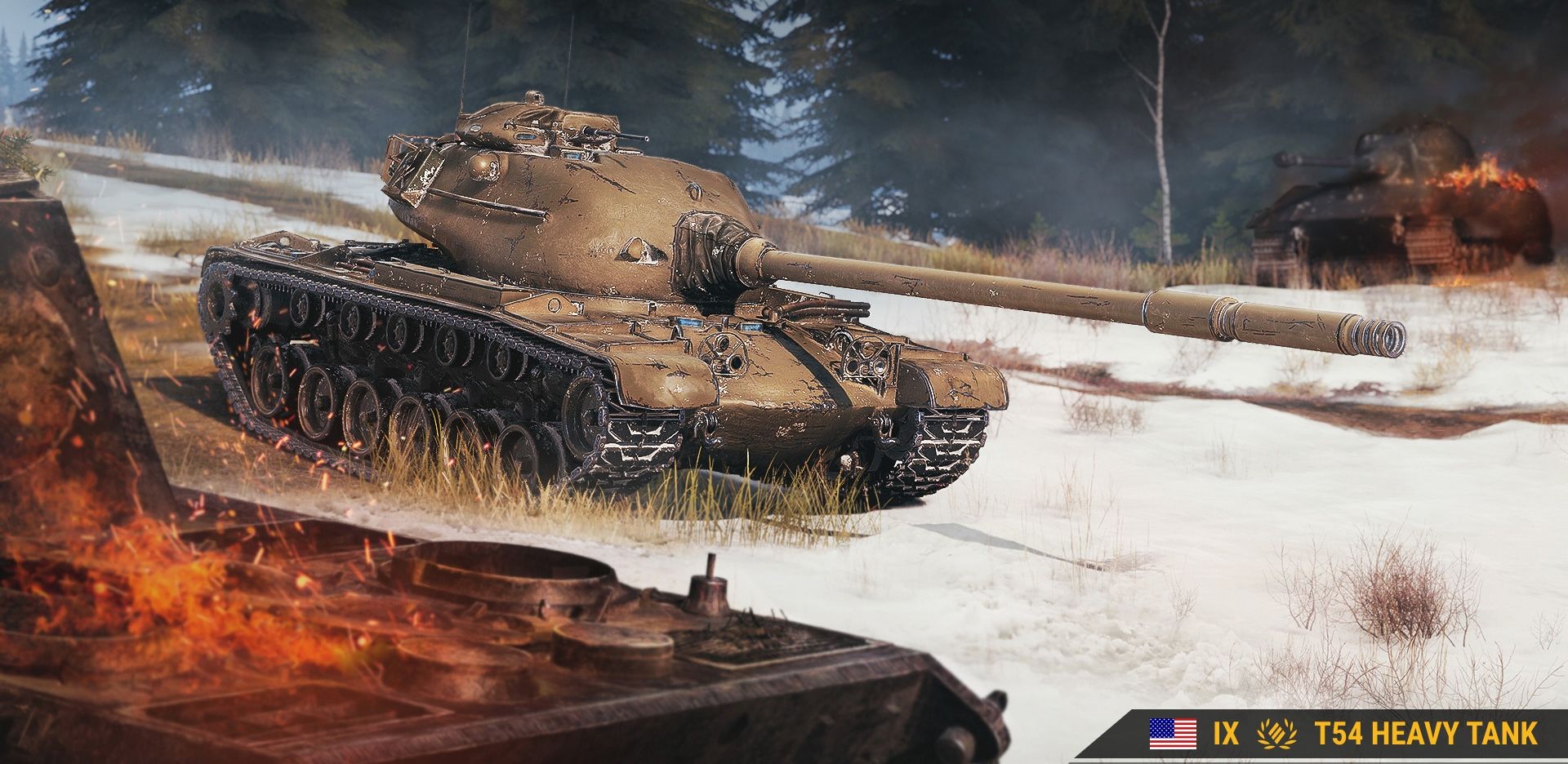 Купить Премиум Танк T54 Heavy для Мир Танков