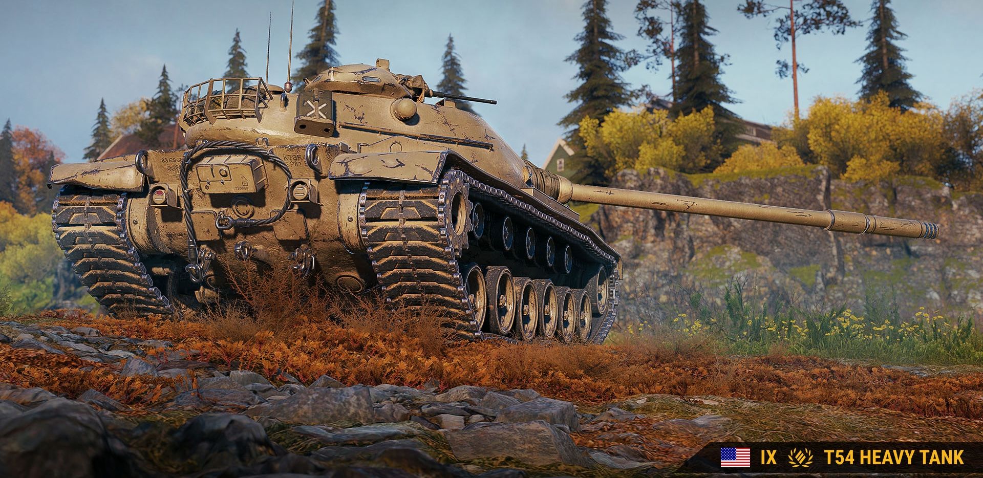 Купить Премиум Танк T54 Heavy для Мир Танков